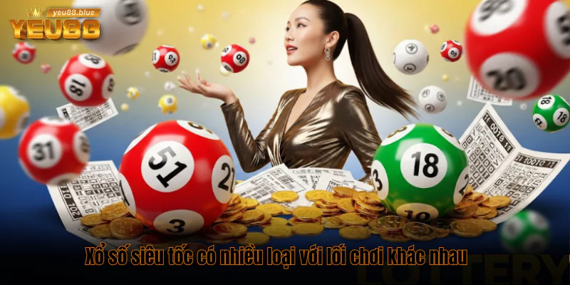 các loại xổ số siêu tốc 