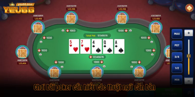 Tổng hợp các thuật ngữ trong giới chơi bài đầy đủ nhất 2 Chơi bài poker cần hiểu các thuật ngữ căn bản